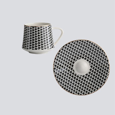 Juego de Taza y Plato de Cerámica Turca para Café - Image 4