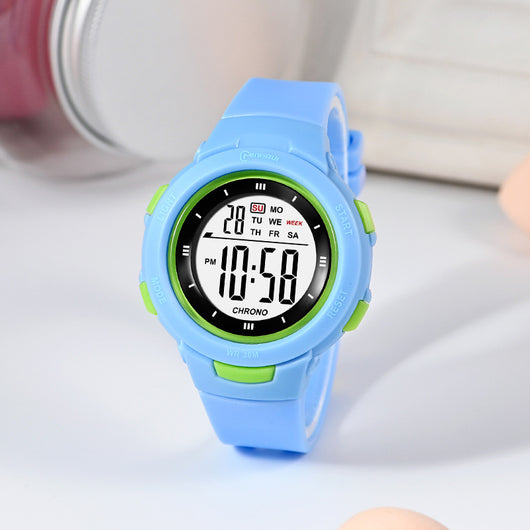 Reloj Electrónico Estudiantil con Correa Luminosa Impermeable y Hebilla de Moda - Image 11