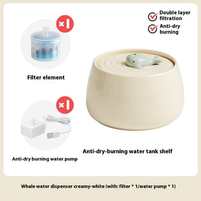 Fuente Automática de Agua Circulante para Gatos con Filtro Cerámico - Image 12