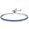 Star Shining Bracelet Plateado Jewelry Azul