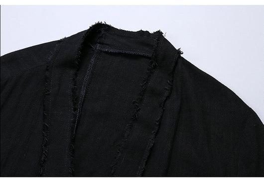 Camisa Ligera de Lino para Hombre con Protección del Viento - Image 13