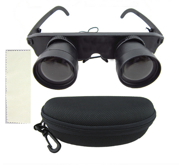 Telescopio Polarizado 3x28 para Pesca - Lentes Espejo de Alta Definición