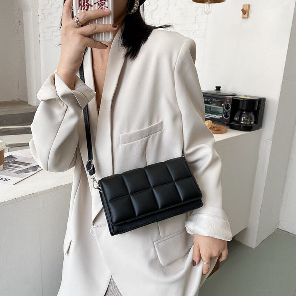 Bolso de Hombro Cuadrado Minimalista para Mujer
