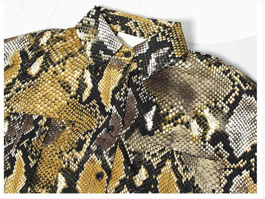 Blusa Leopardo Retro Mujer Manga Larga Suelta Moderna Otoño Invierno - Image 10