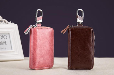 Estuche de Cuero para Llaves con Cierre Multifuncional - Image 5