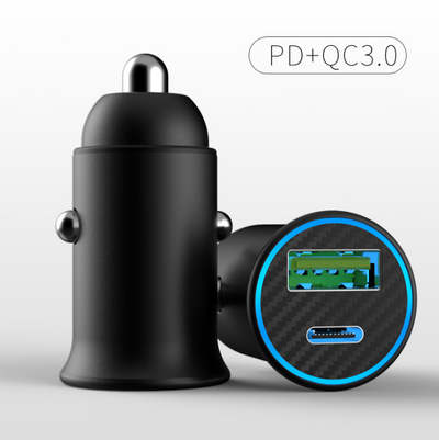 Cargador Rápido Mini QC3.0 para Auto - Image 11