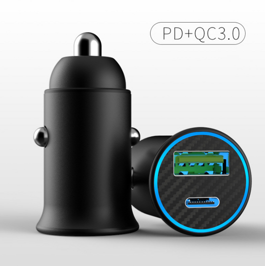 Cargador Rápido Mini QC3.0 para Auto - Image 11