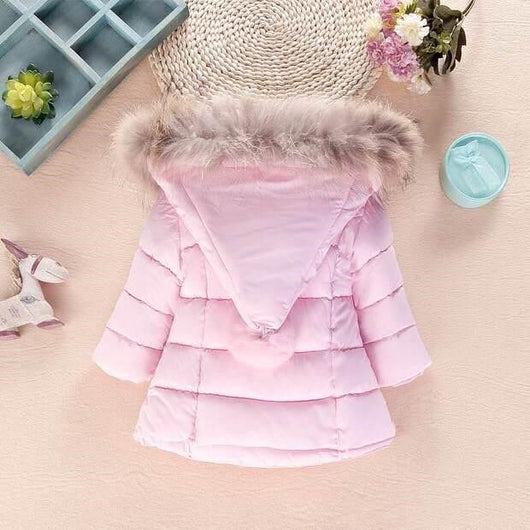 Abrigo de Algodón Relleno Artesanal para Bebé Niña de 1 Año - Image 9