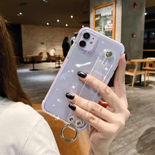 Funda Transparente Antigolpes para iPhone con Brillo Protector