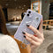 Funda Transparente Antigolpes para iPhone con Brillo Protector