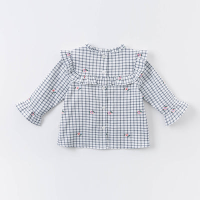Camisa de Cuadros 100% Algodón para Bebé - Image 3