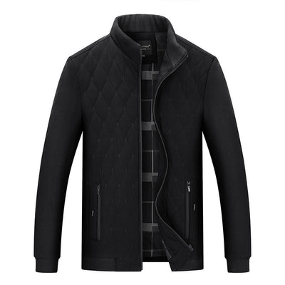 Chaqueta Acolchada Casual Ejecutiva para Hombre con Cuello Alto - Image 7