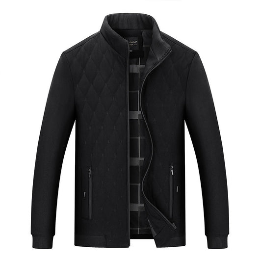 Chaqueta Acolchada Casual Ejecutiva para Hombre con Cuello Alto - Image 7