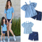Conjunto a Juego Mamá e Hija: Playera y Pantalón de Algodón