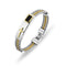 Pulsera Hombre 3 Filas Acero Inoxidable Cadena Cruz Punk Christian