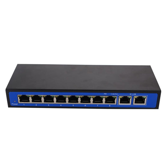 Switch POE 10 Puertos 100M con Inyector 48V para Puntos de Acceso Inalámbricos - Image 2