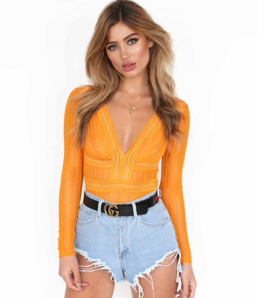 Enterizo Sexy de Encaje Primavera - Diseño Internacional