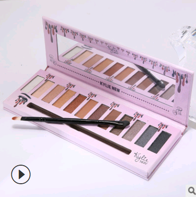 Paleta de Sombras Kelly 12 Colores - Acabado Mate Profesional - Image 7