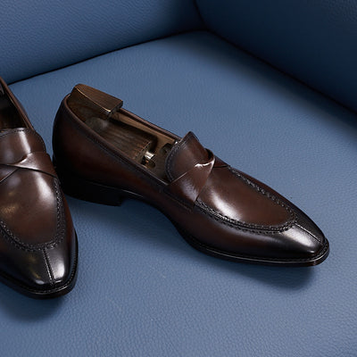 Zapatos de Cuero Genuino para Hombre Estilo Europeo y Británico - Image 7
