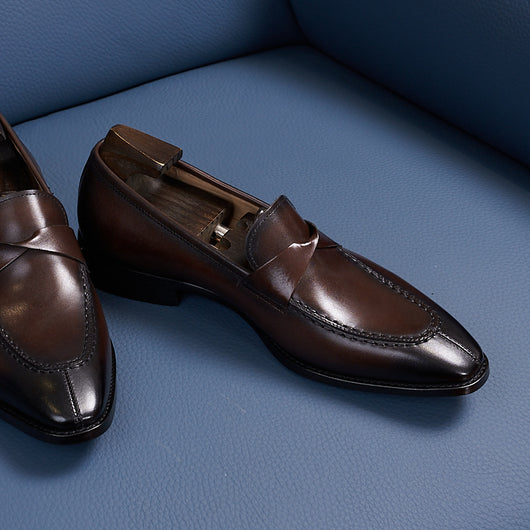 Zapatos de Cuero Genuino para Hombre Estilo Europeo y Británico - Image 7