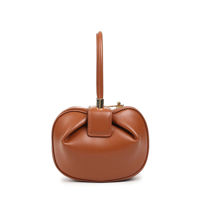 Bolso de Cuero Tipo Dumpling - Diseño Moderno y Versátil - Image 2