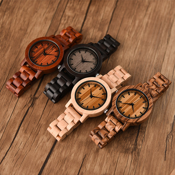 Reloj de Madera Preciosa
