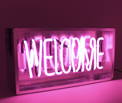 Lámpara Decorativa Neon Retro con Tubo de Vidrio y Base de Hierro - Image 7