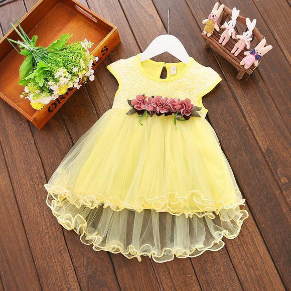 Vestido Princesa Tul Esponjoso para Niñas