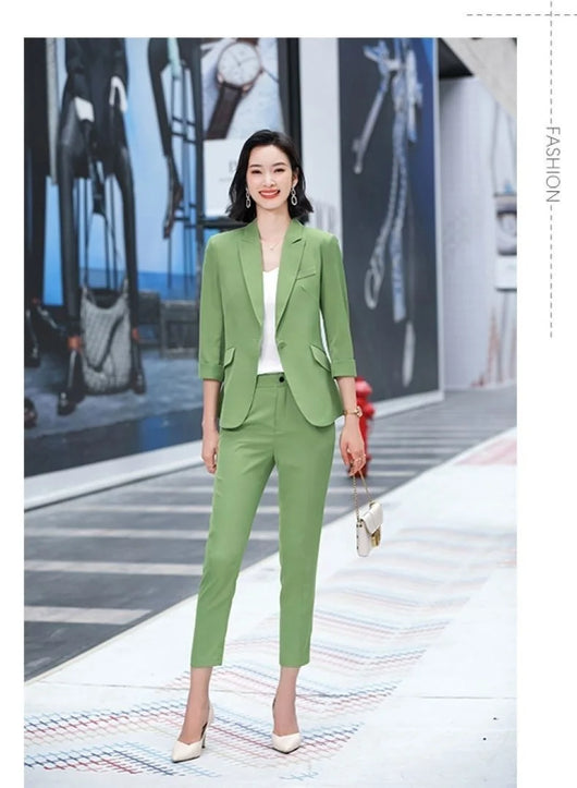 Blazer Casual para Mujer con Mangas Tres Cuartos - Image 15