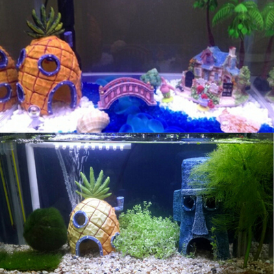 Casa Piña Decorativa para Acuario - Image 3