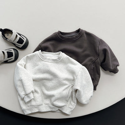 Suéter de Polar para Niños Cálido y Versátil