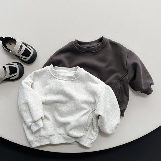 Suéter de Polar para Niños Cálido y Versátil