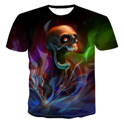 Camisetas 3D Calavera para Hombre - Diseño Impactante - Image 7