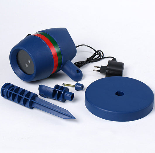 Proyector LED Láser Navideño Impermeable con Luces Disco para Exteriores
