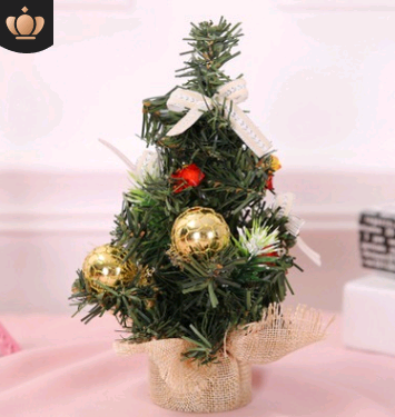 Árbol de Navidad Miniatura 20cm - Decoración Navideña de Escritorio - Image 10
