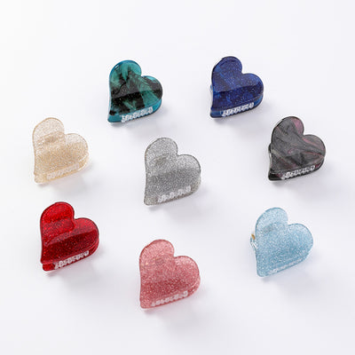 Clips de Cabello con Detalles de Corazón y Brillo Estrella - Accesorios para Flequillo - Image 2