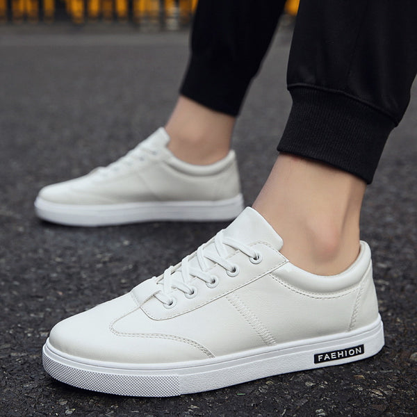 Zapatos Blancos Casuales para Hombre - Estilo Moderno y Versátil