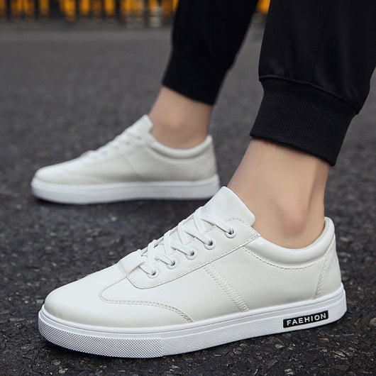 Zapatos Blancos Casuales para Hombre - Estilo Moderno y Versátil - Image 2