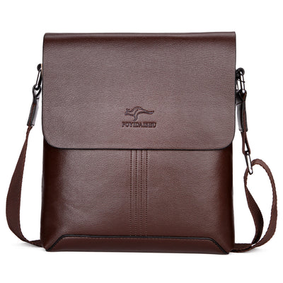Bolsa Mensajera de Cuero Genuino para Hombre - Image 5