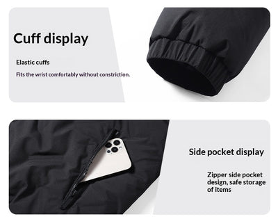 Chaqueta de Plumas para Hombre: Abrigo Grueso Impermeable y Térmico - Image 12