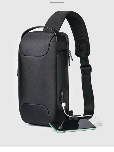 Mochila Crossbody Impermeable Antirrobo para Hombre - Bolsa de Viaje Oxford Multifunción - Image 38