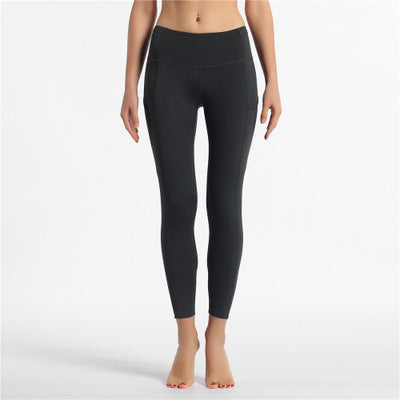 Pantalones de yoga con estampado y tela elástica - Image 16