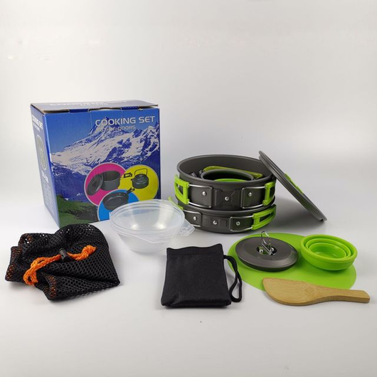 Juego de Cocina Portátil para Campamento y Senderismo - Image 5