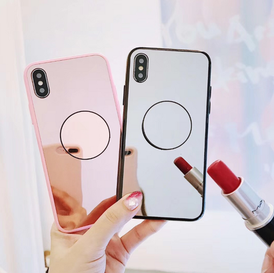 Funda con Revestimiento Reflectante de Color para iPhone XS Max