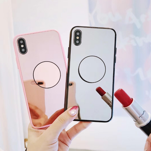 Funda con Revestimiento Reflectante de Color para iPhone XS Max