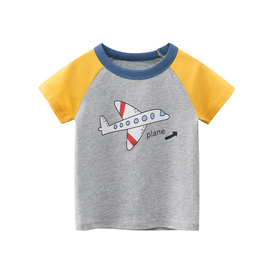 Camiseta de Manga Corta para Niños - Ropa Cómoda y Duradera