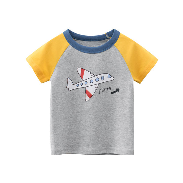 Camiseta de Manga Corta para Niños - Ropa Cómoda y Duradera