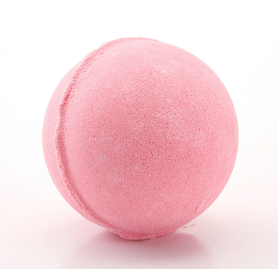 A single, round, light green bath bomb with a slightly textured surface, ready for a relaxing bath. - Image 10