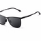 Lightweight Full-Frame Aluminum-Magnesium Bright Polarized Fishing Driver Sunglasses, Wholesale Manufacturers 6623 Black Gray Lens