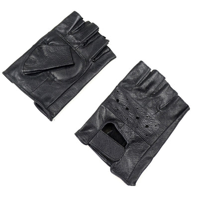 Guantes de Cuero Medio Dedo - Image 2